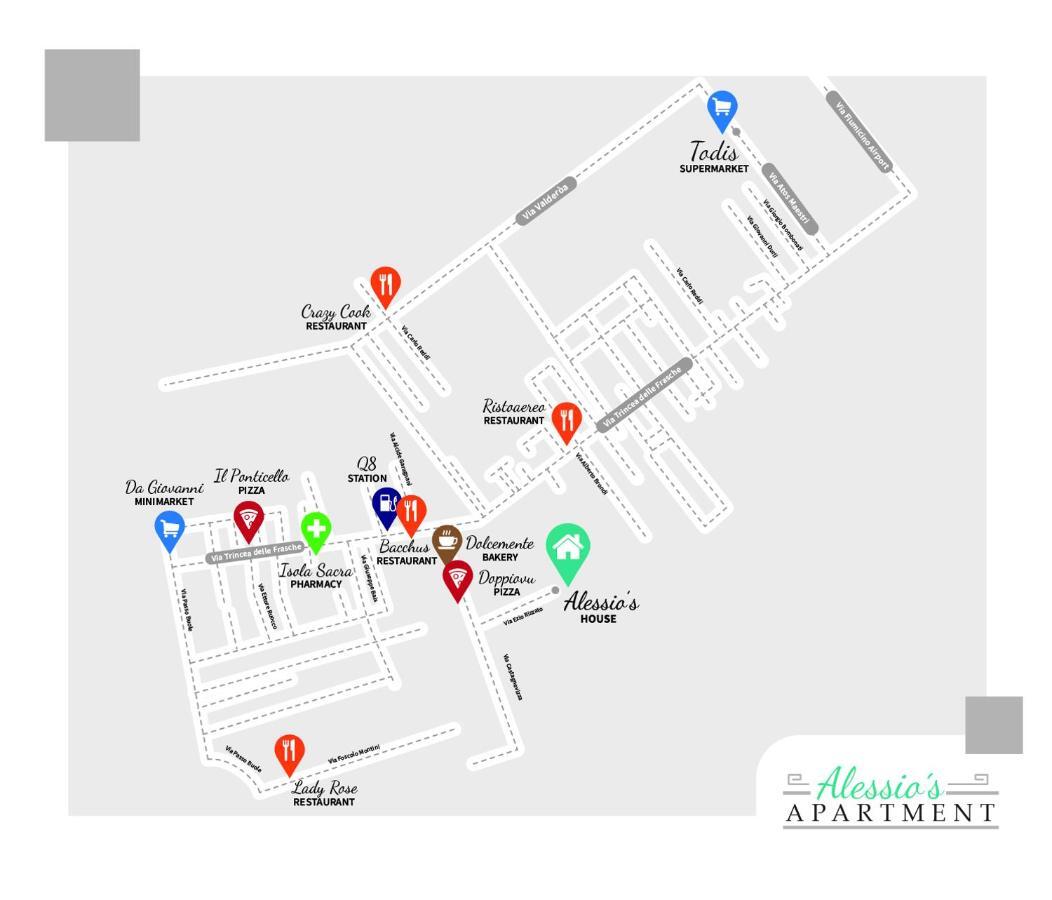 Apartmán alessio2 Fiumicino Exteriér fotografie